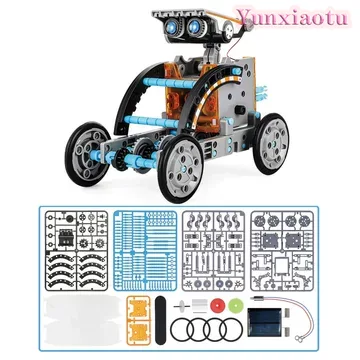 Stem Solar Robot Kit For Kids - Kit de construção STEM de robô