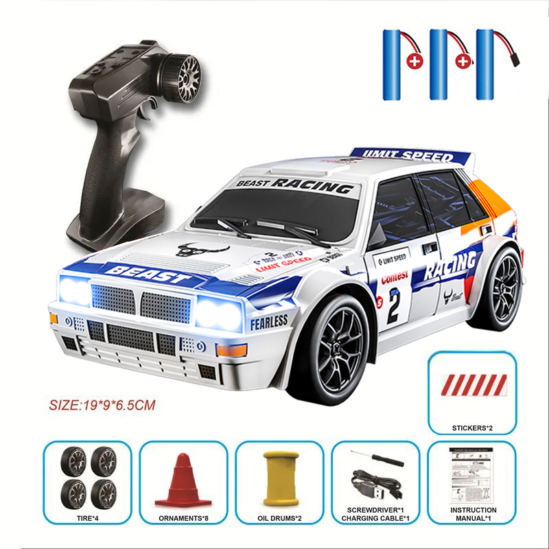 Rc Drift Car 1 24 Scale 4Wd - Novo Carro RC 4WD Escala 1:24