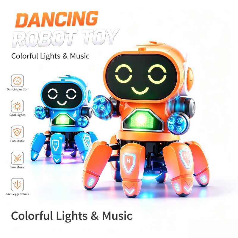 Educational Toys - Robô Peixe Elétrico Dançante de Seis