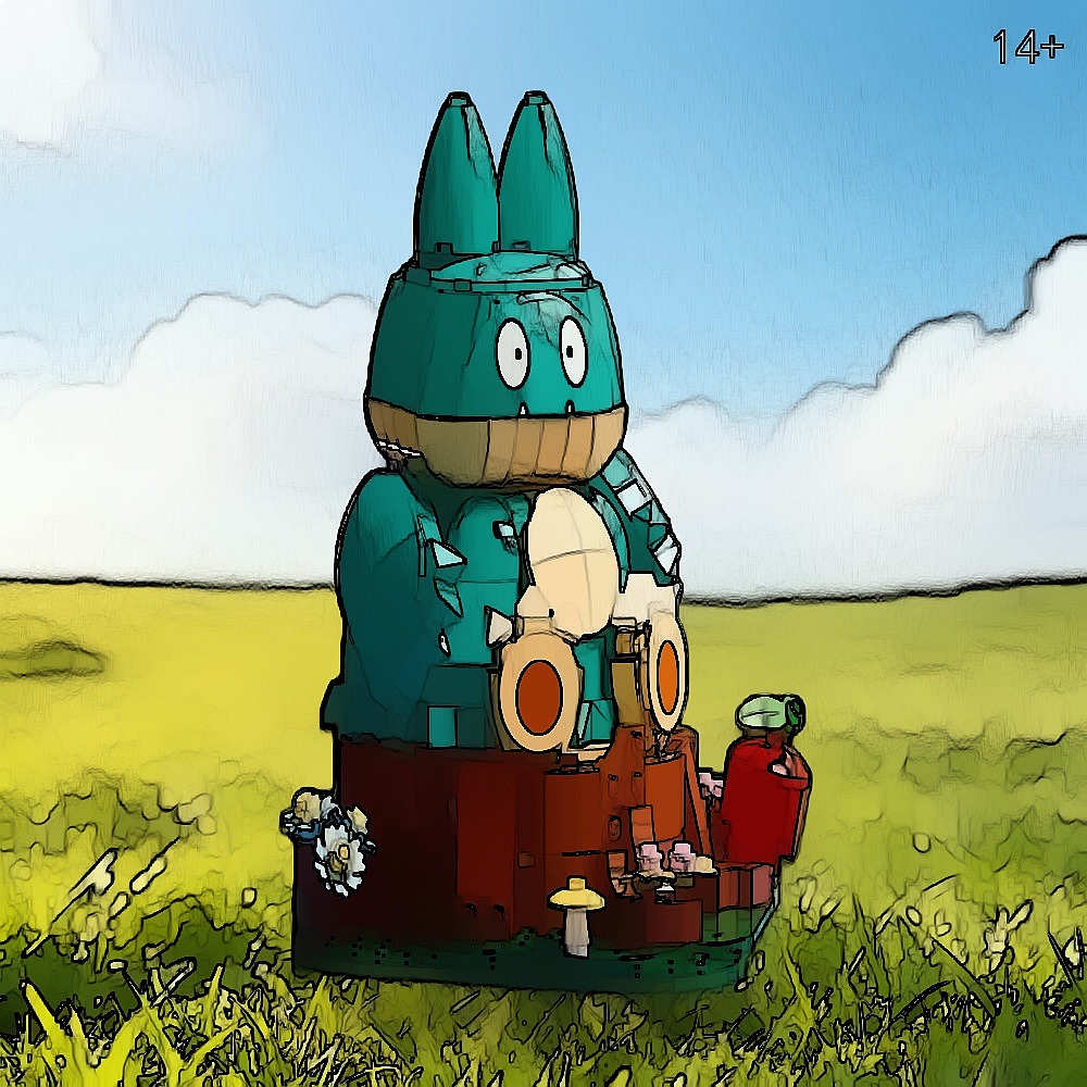 Building Blocks - Blocos de Montar de Urso Fofo