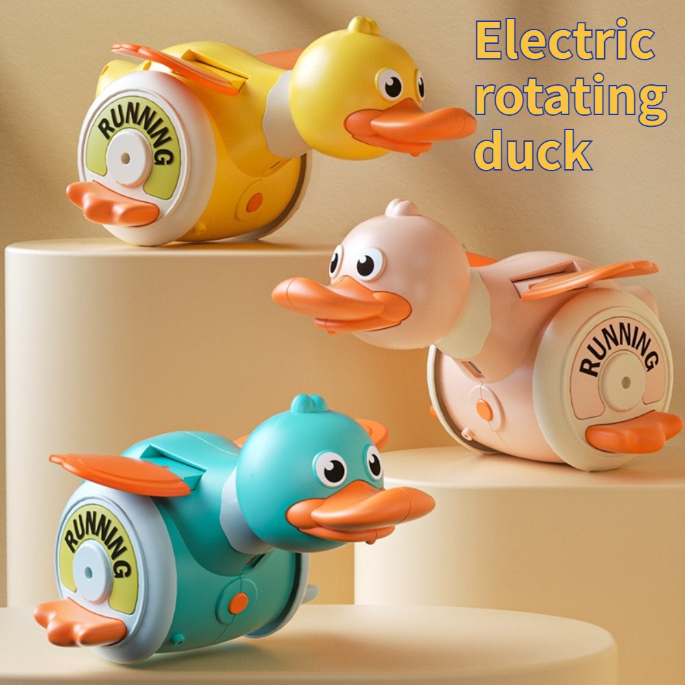 Educational Toys - Novo Brinquedo Elétrico Giratório de Pato