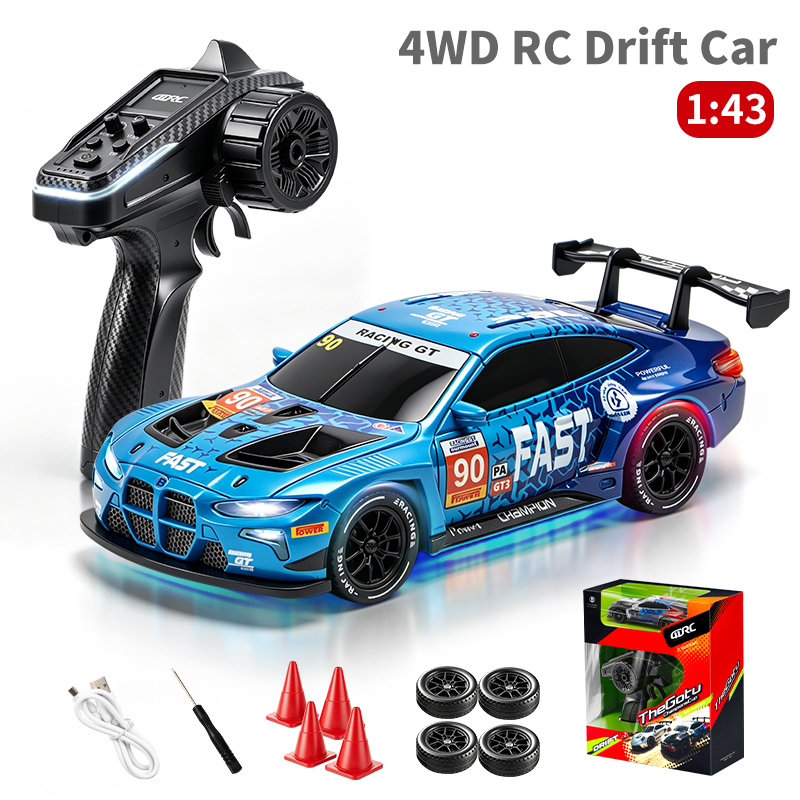 Rc Drift Car 1 24 Scale 4Wd - 2026 4DRC 1:43 Carro RC Drift