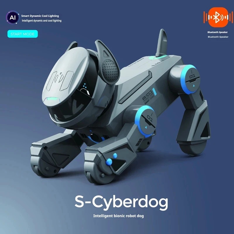 Remote Control Toys - Cão Robô Inteligente com Controle Remoto