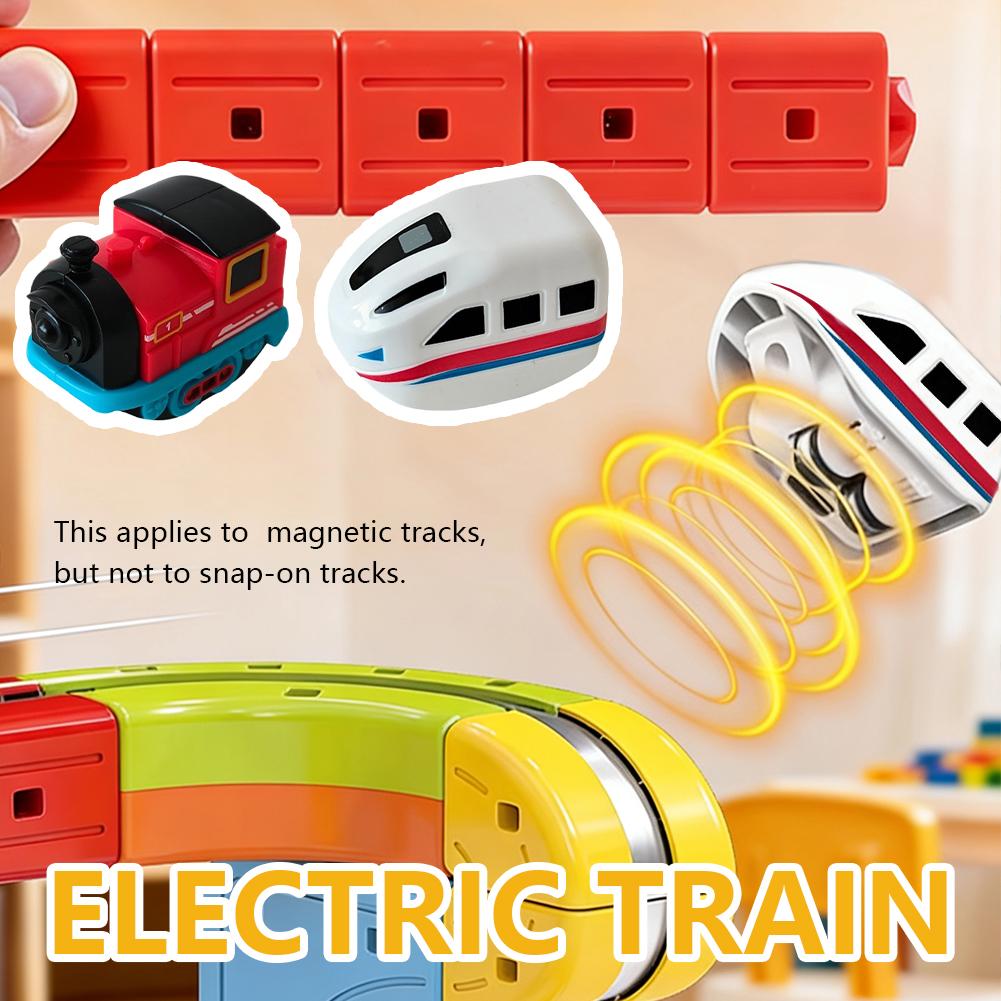 Trem magnético elétrico brinqu - Educational Toys avaliação e preço