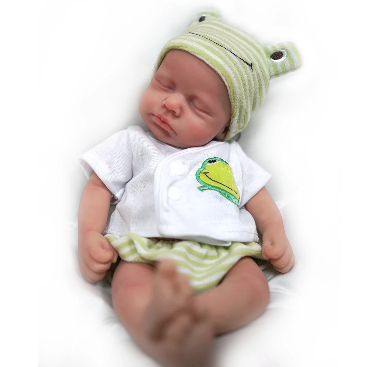 Boneca de Silicone Menino Micr - Reborn Baby Doll Silicone Realistic avaliação e preço