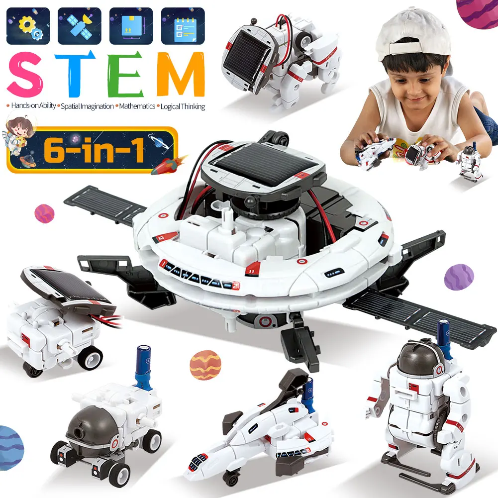 Solar Robot Toys Kits for Kids - Stem Solar Robot Kit For Kids avaliação e preço