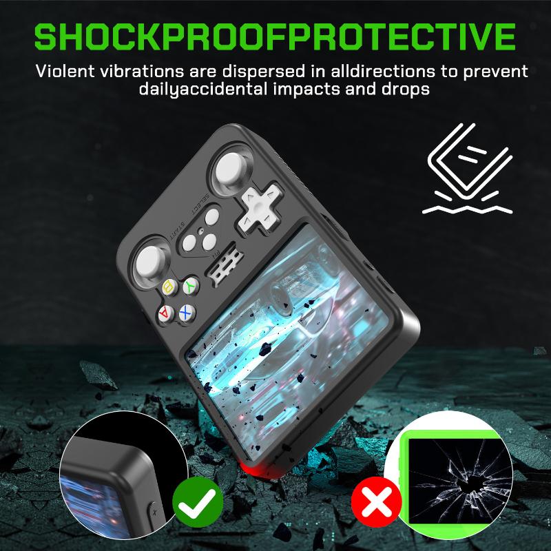 Capa Protetora de Silicone par - Retro Handheld Game Console R36S avaliação e preço