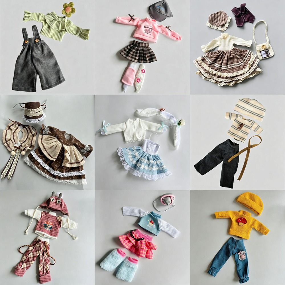Conjunto de Roupas para Boneca - Bjd Doll 1 6 Full Set With Clothes avaliação e preço