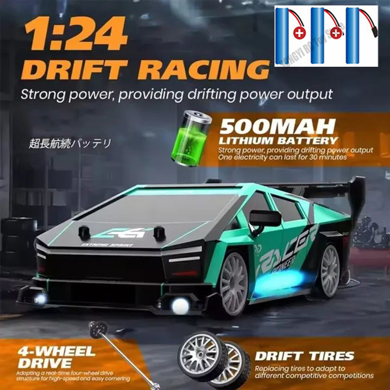 Carro de controle remoto rc dr - Rc Drift Car 1 24 Scale 4Wd avaliação e preço