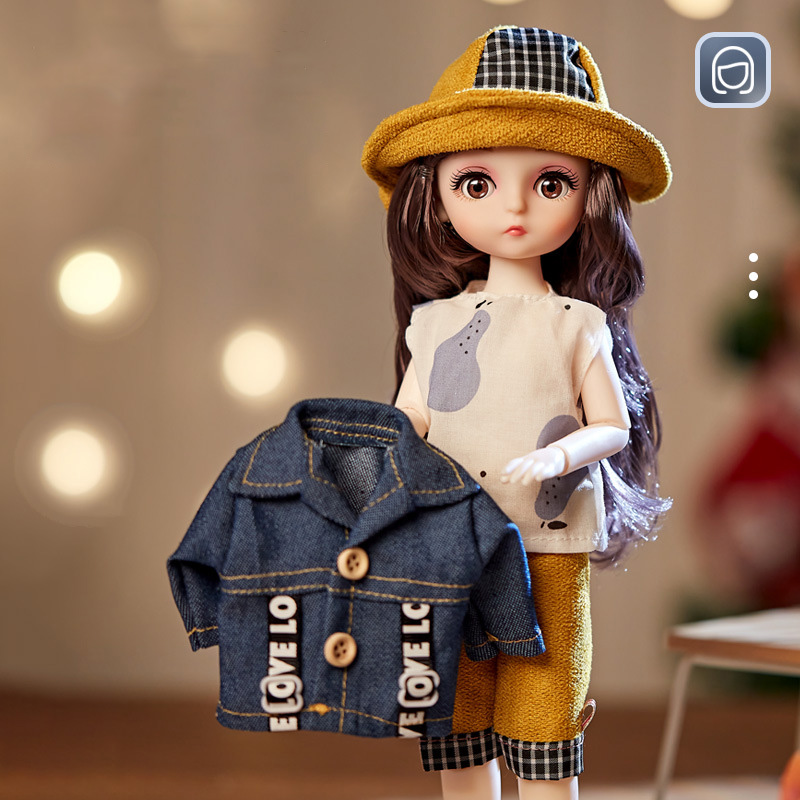 Boneca bjd 1/6, conjunto compl - Bjd Doll 1 6 Full Set With Clothes avaliação e preço