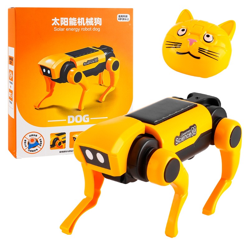 Robô cão kits de experimento c - Stem Solar Robot Kit For Kids avaliação e preço