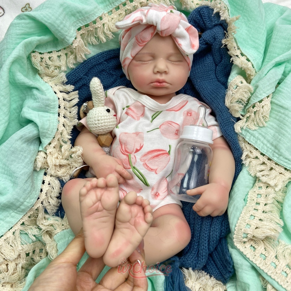 Boneca Reborn de Silicone de 5 - Reborn Baby Doll Silicone Realistic avaliação e preço