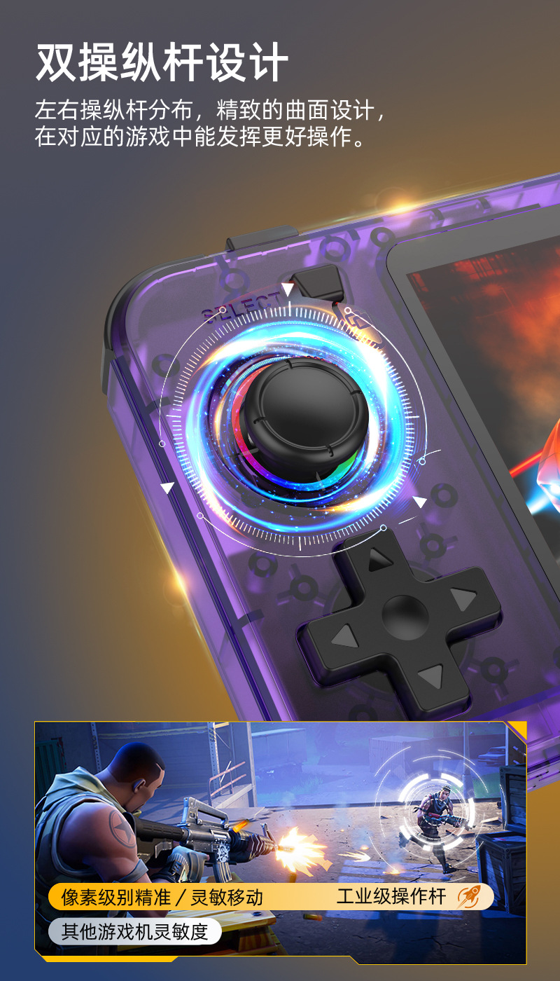 Novo console portátil retrô r3 - Retro Handheld Game Console R36S avaliação e preço