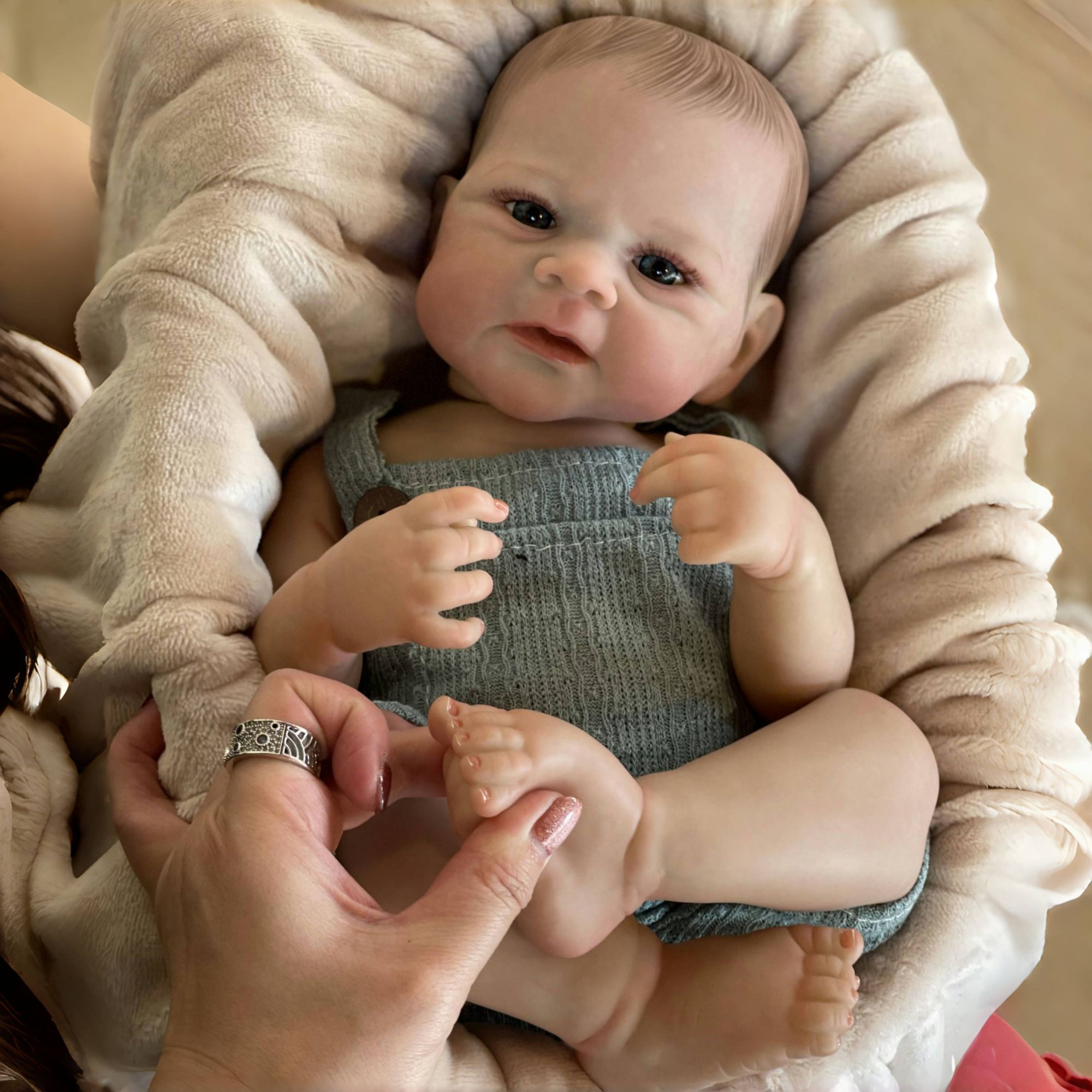 OtardDolls Bonecas Elijah de 1 - Reborn Baby Doll Silicone Realistic avaliação e preço