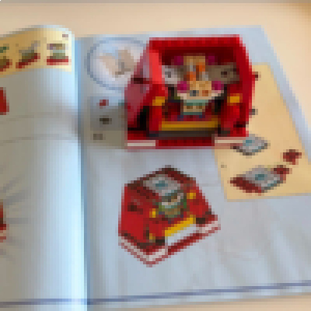 Blocos de Montar Papai Noel de - Building Blocks avaliação e preço