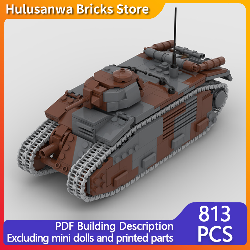 Modelo de Tanques Militares B1 - Lego Compatible Military Tank avaliação e preço